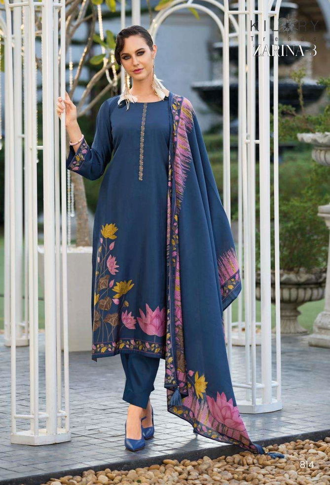 Zarina 3 By Kilory Viscose Muslin Digital Printed Salwar Kameez Wholesale Online